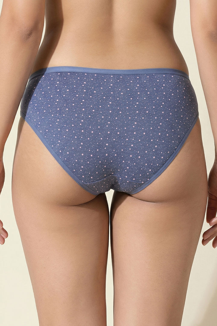 Zivame Low Rise Full Coverage Bikini Panty (Pack of 3) - Multicolor — image 3